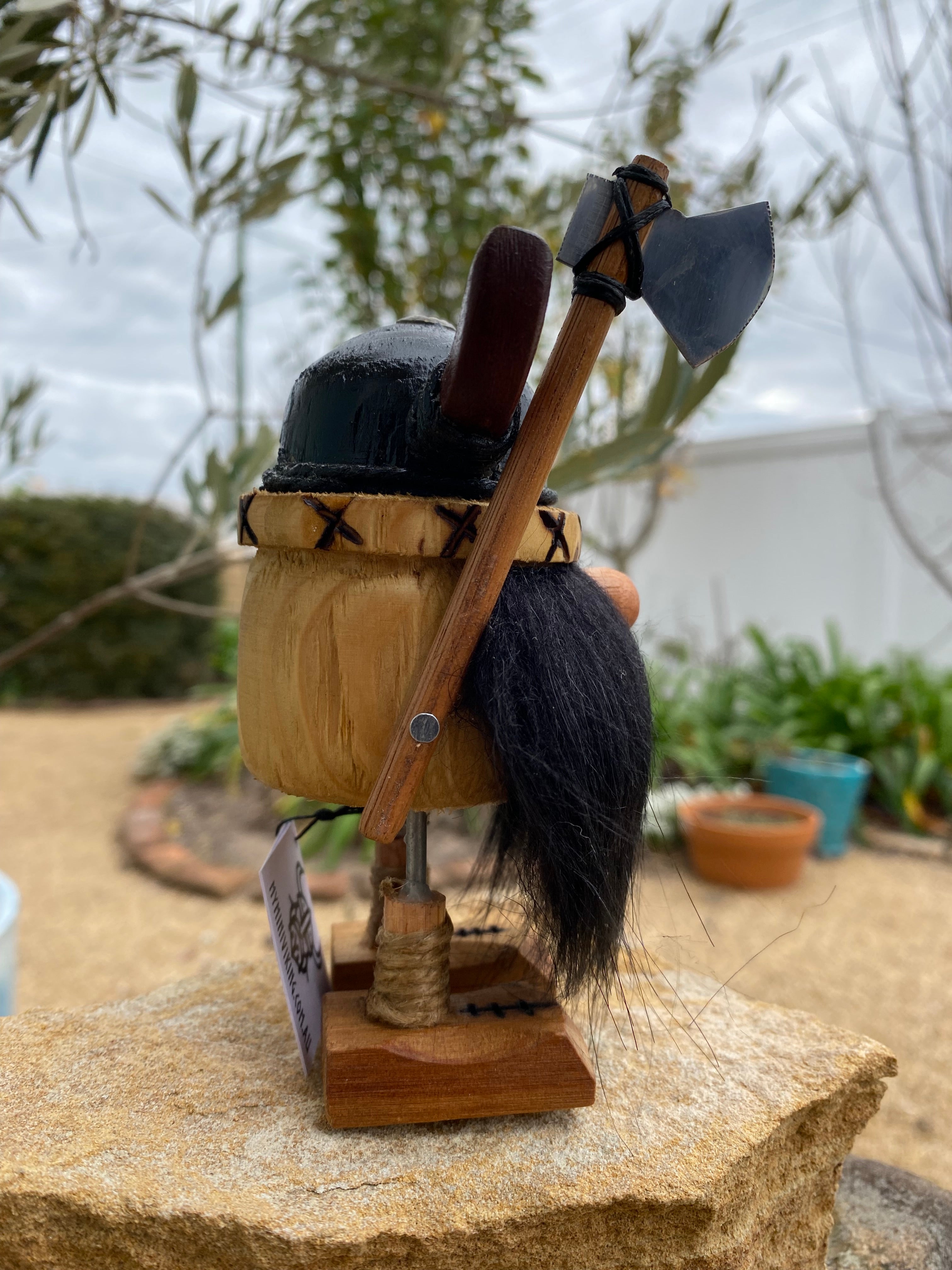 Black Helmet Viking