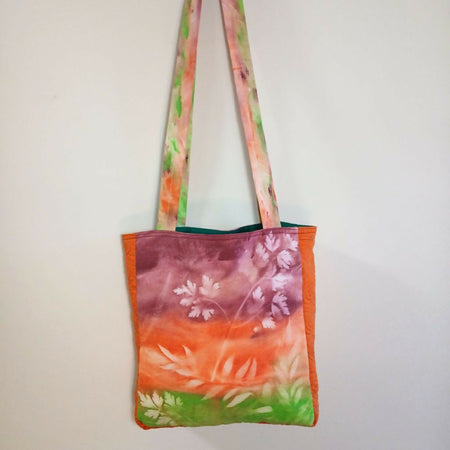 Sun printed bag