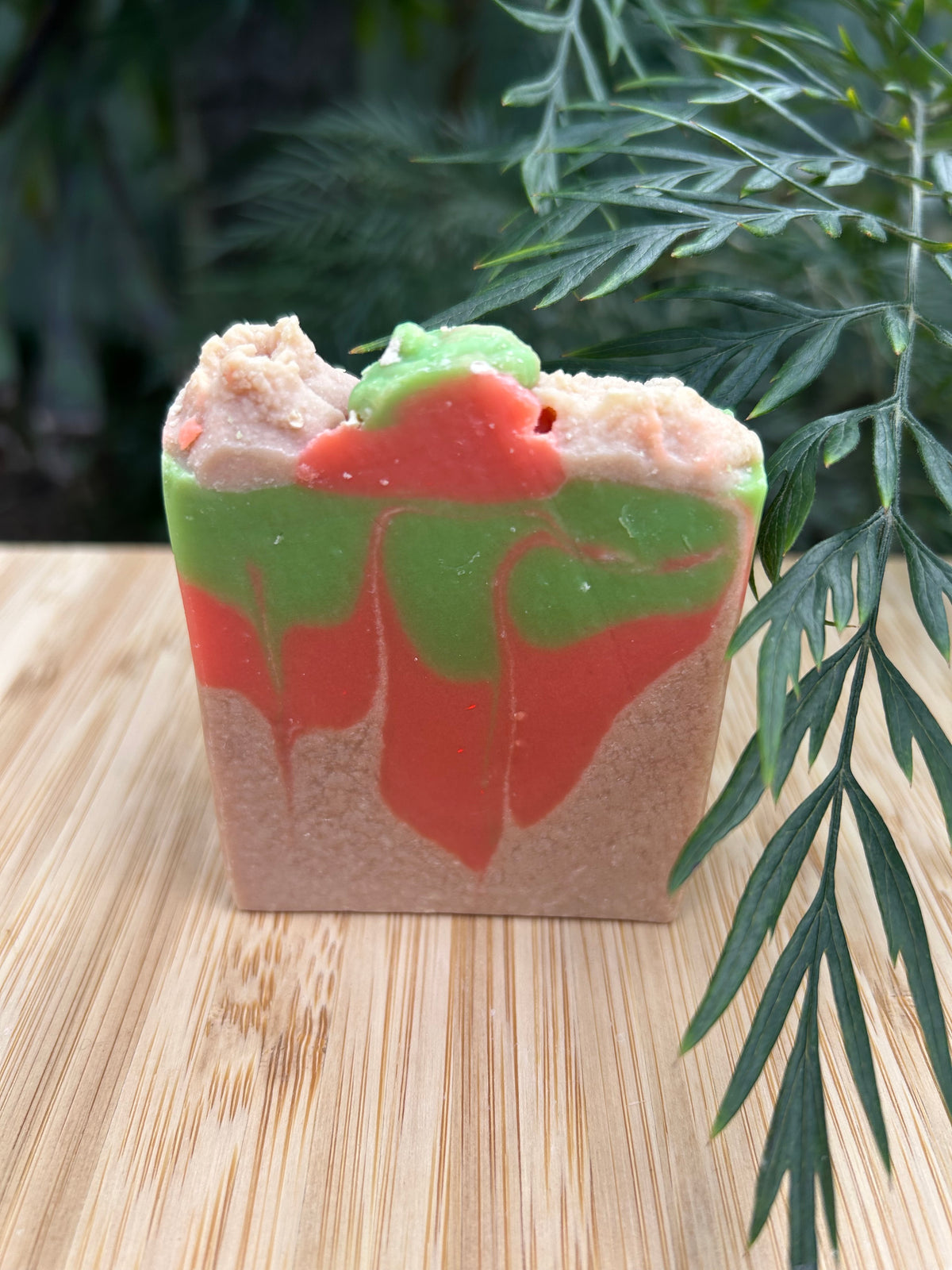 Handmade Peppermint Tea Christmas Soap | Natural Oils | Festive Gift | Australia