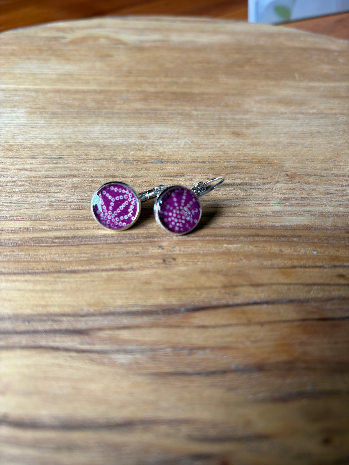 Japanese paper Resin earrings
