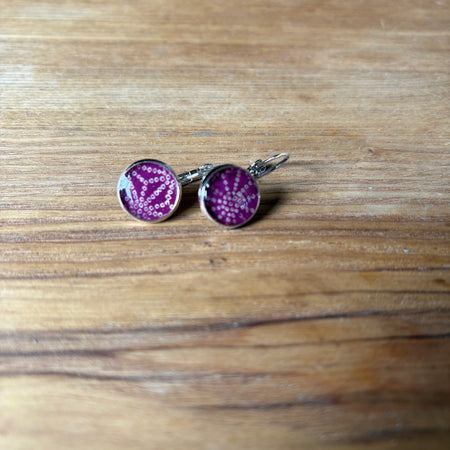 Japanese paper Resin earrings