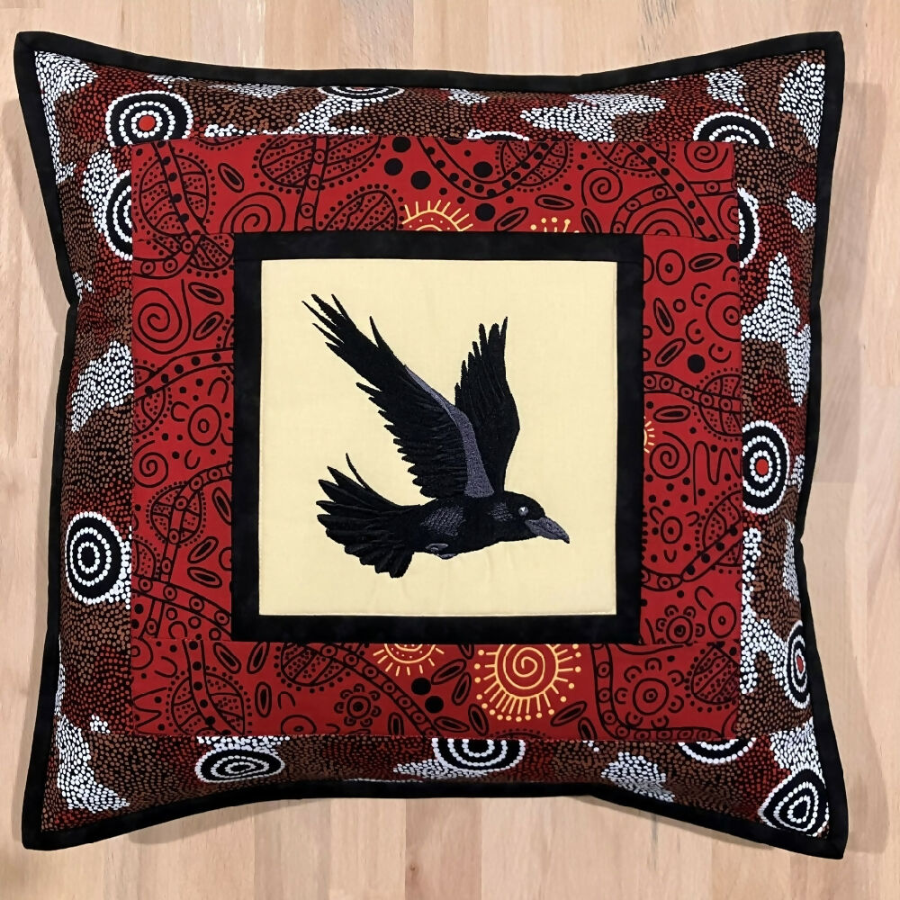 cushion-cover-handmade-Australia-crow_5