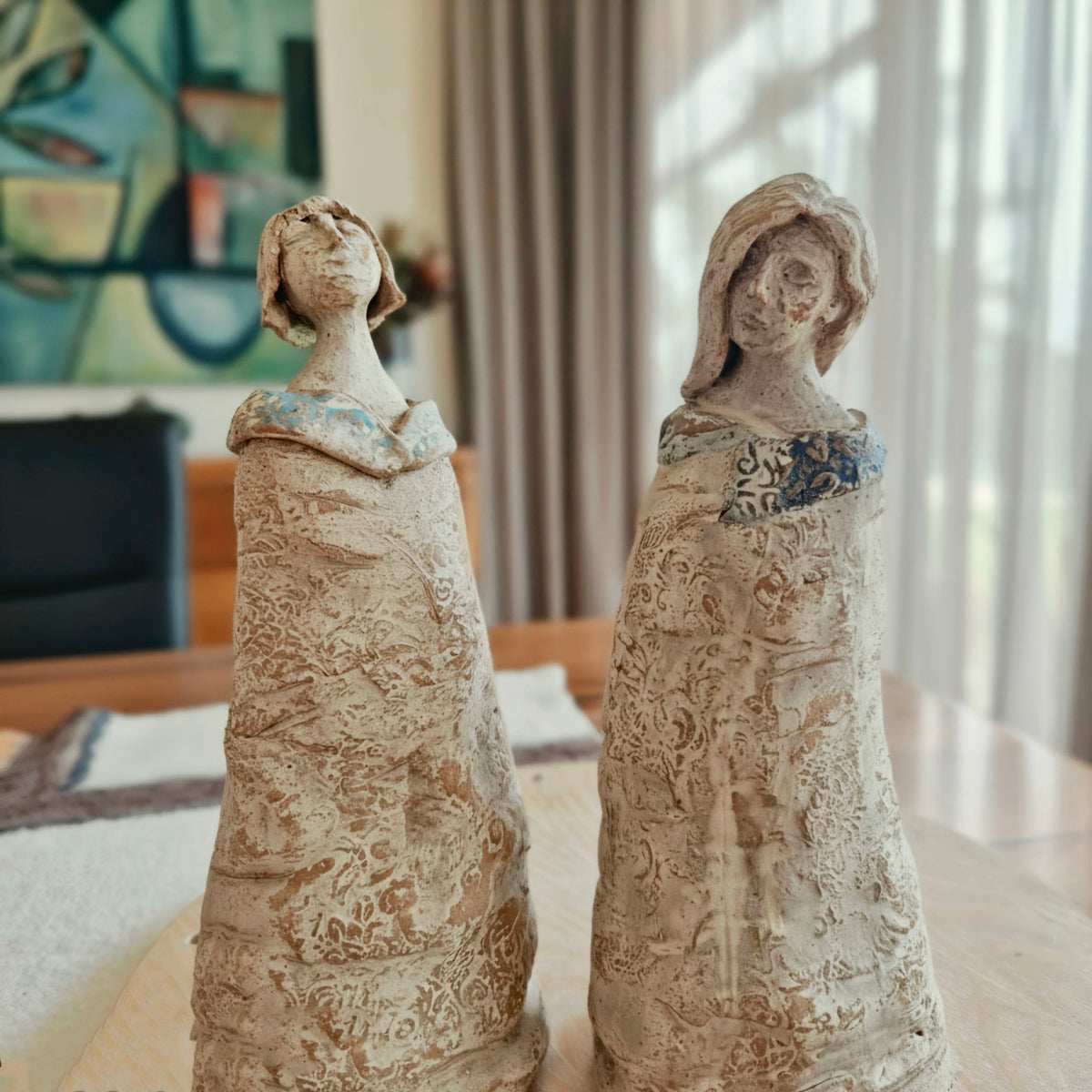 Ceramic Sculpture - Female Figurines - Lyla and Lola