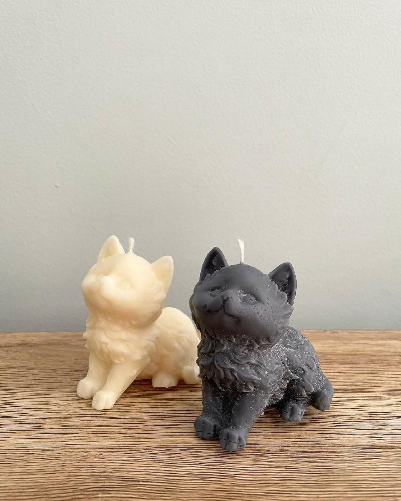 Cat Pillar Candle