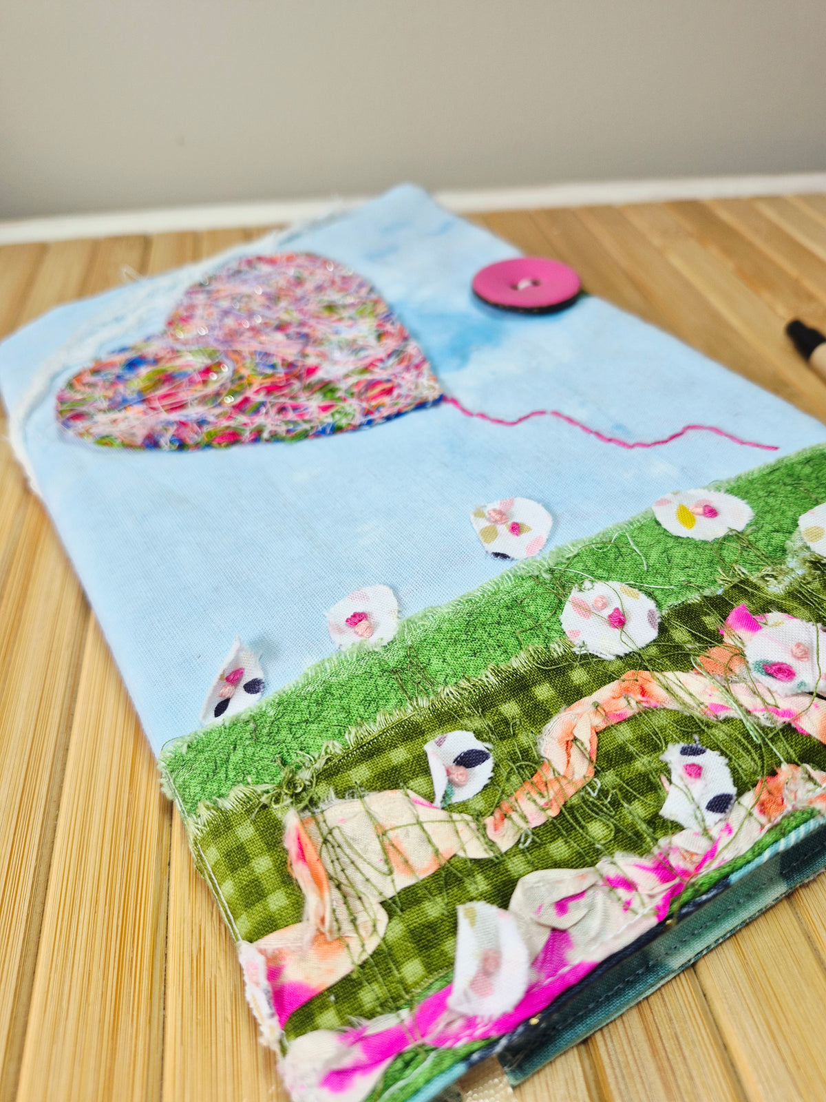Flying Kite Book Cover: Artistic Eco-Friendly Journal