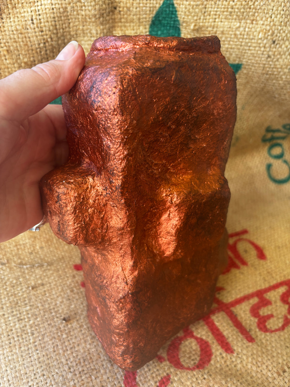 Copper vase