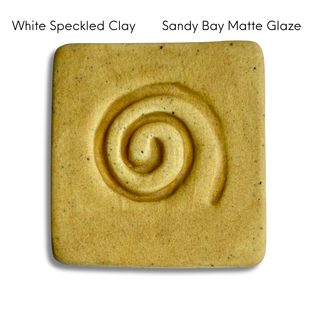 CUSTOM - Garlic/Ginger Grater + Herb Stripper in White Speckled Clay