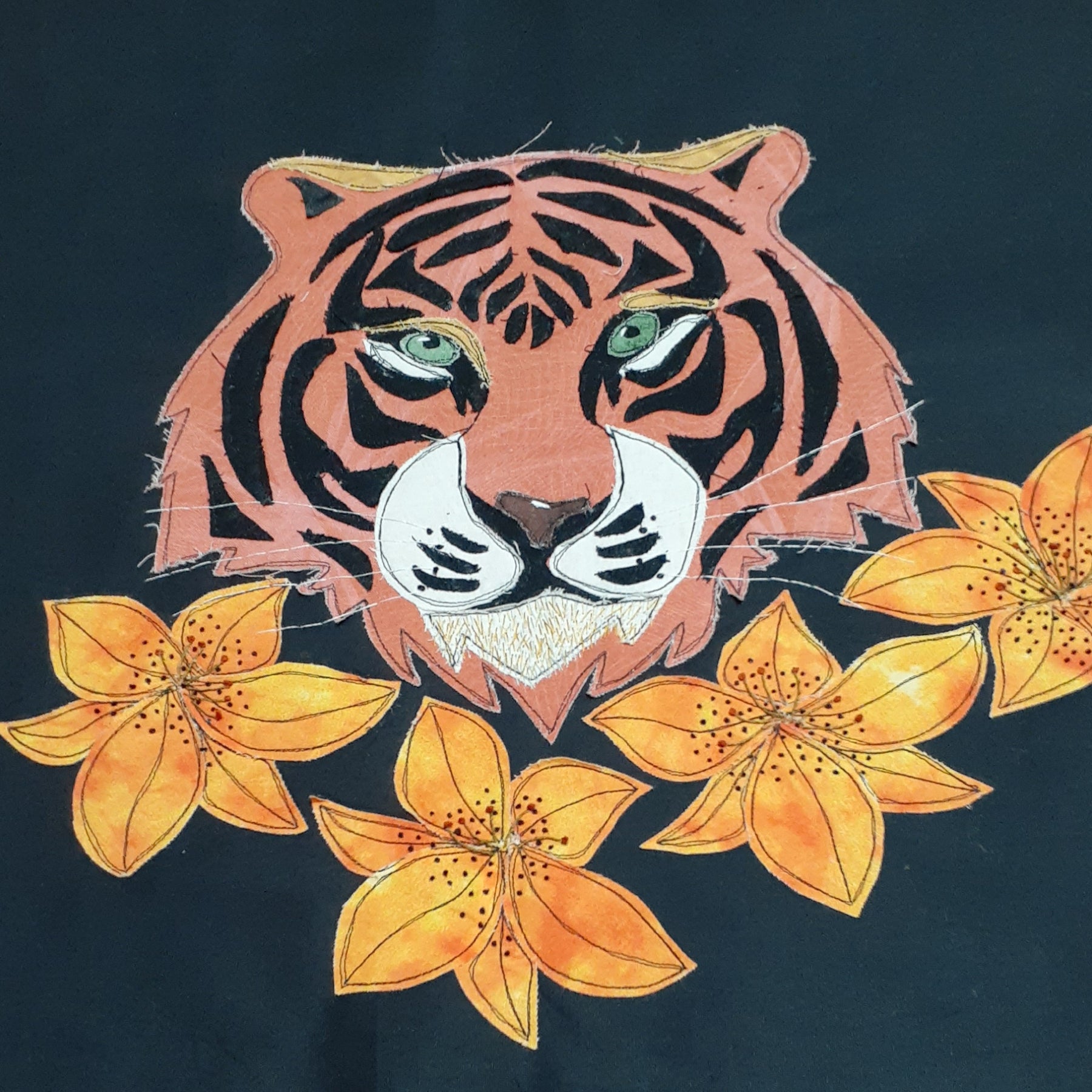 Tiger Lily cushion cover