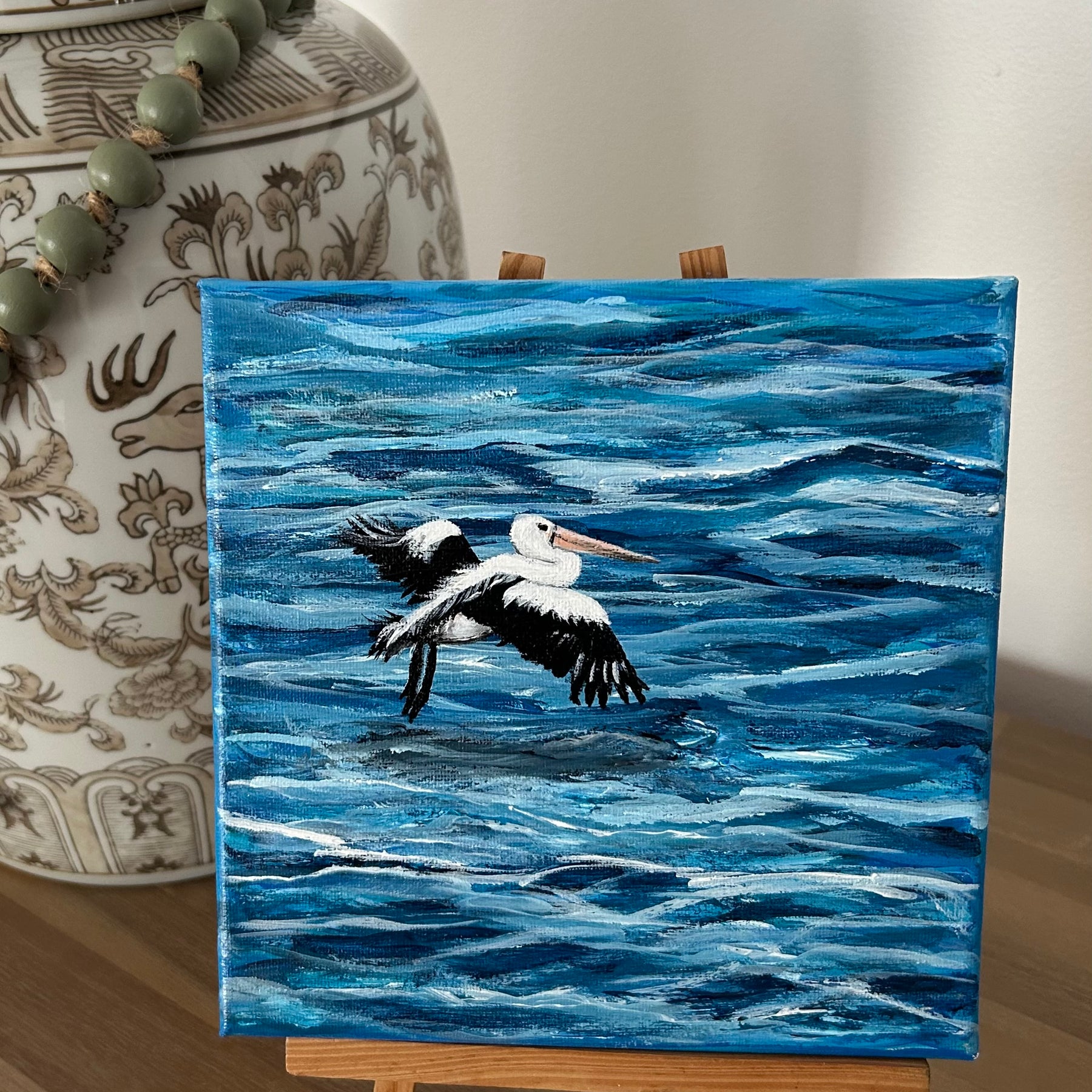 Endless Flight - Pelican about to rest