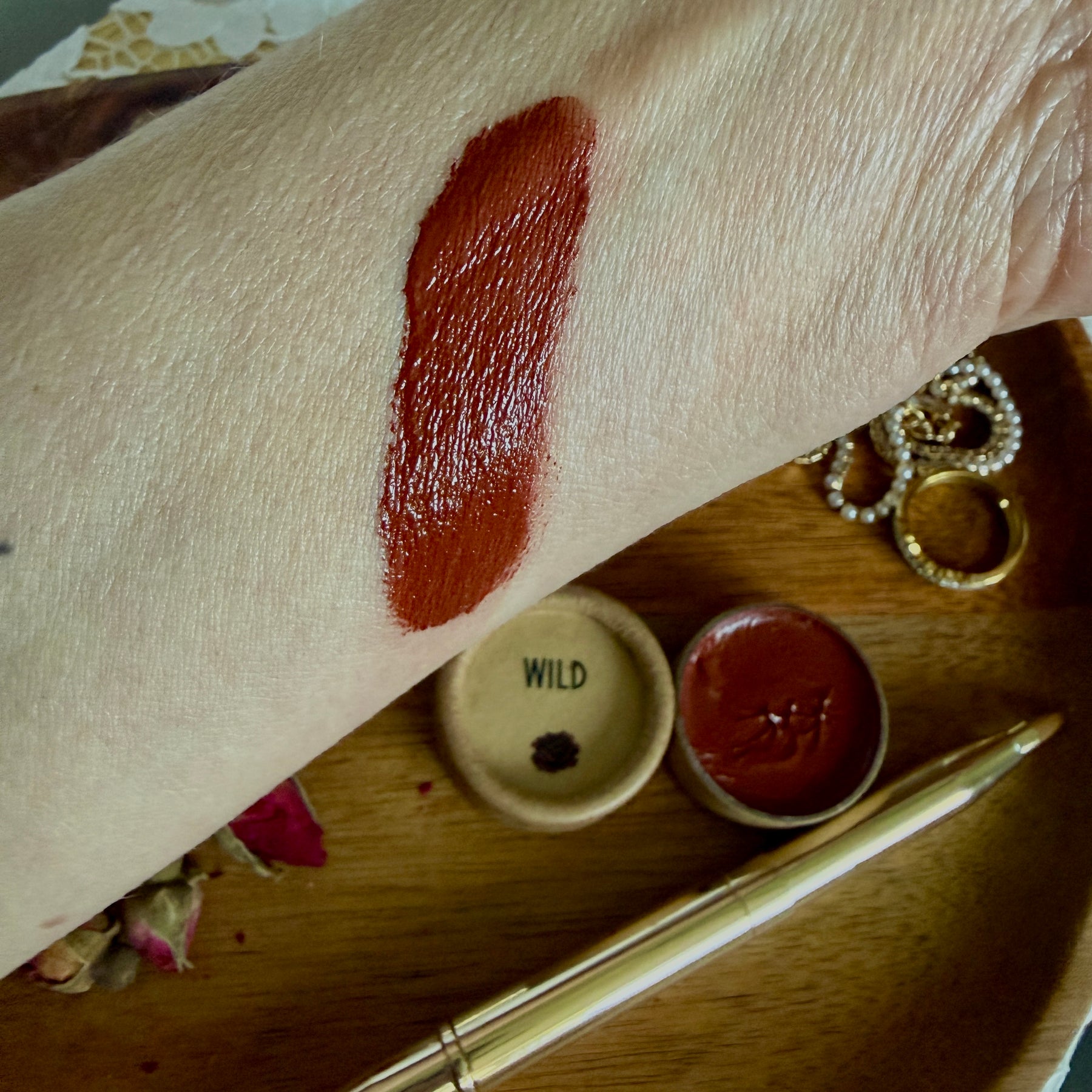 Vegan Lip and Cheek Balm Makeup - 3g - Artisan Handmade to Order
