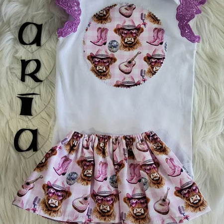 Disco Cow Set Size 2