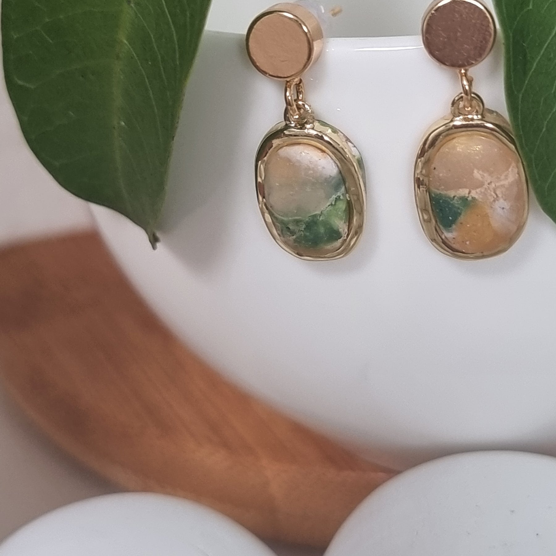 Sage Marble Ovals