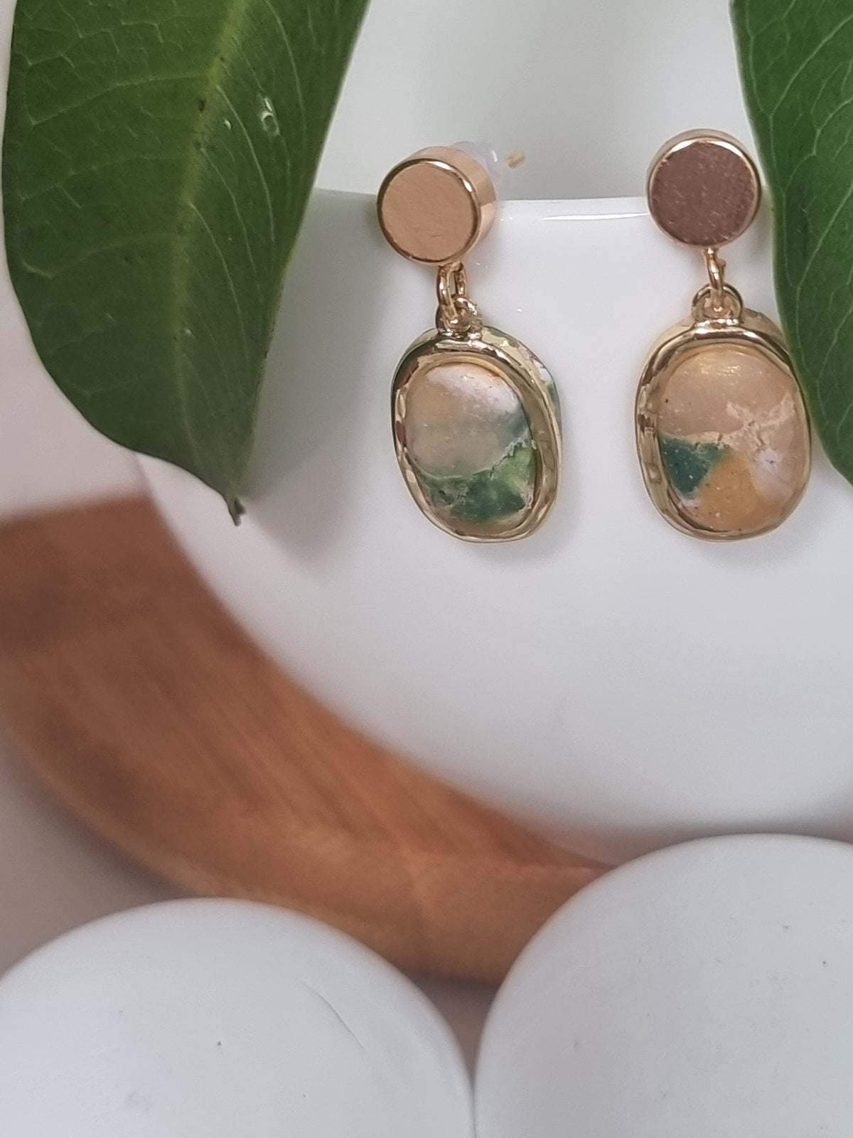 Sage Marble Ovals