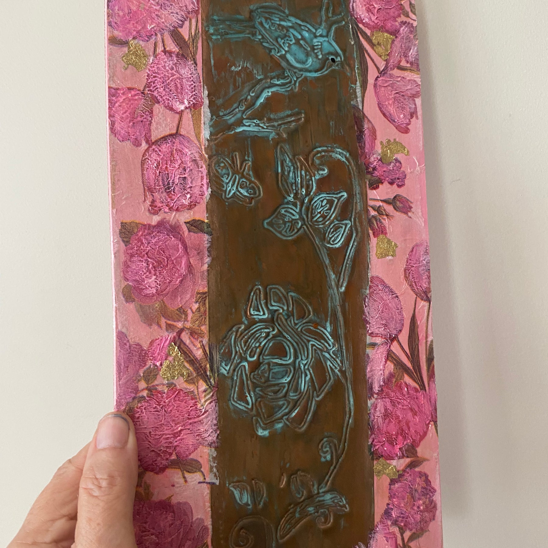 Enchanted wood copper art ❤️