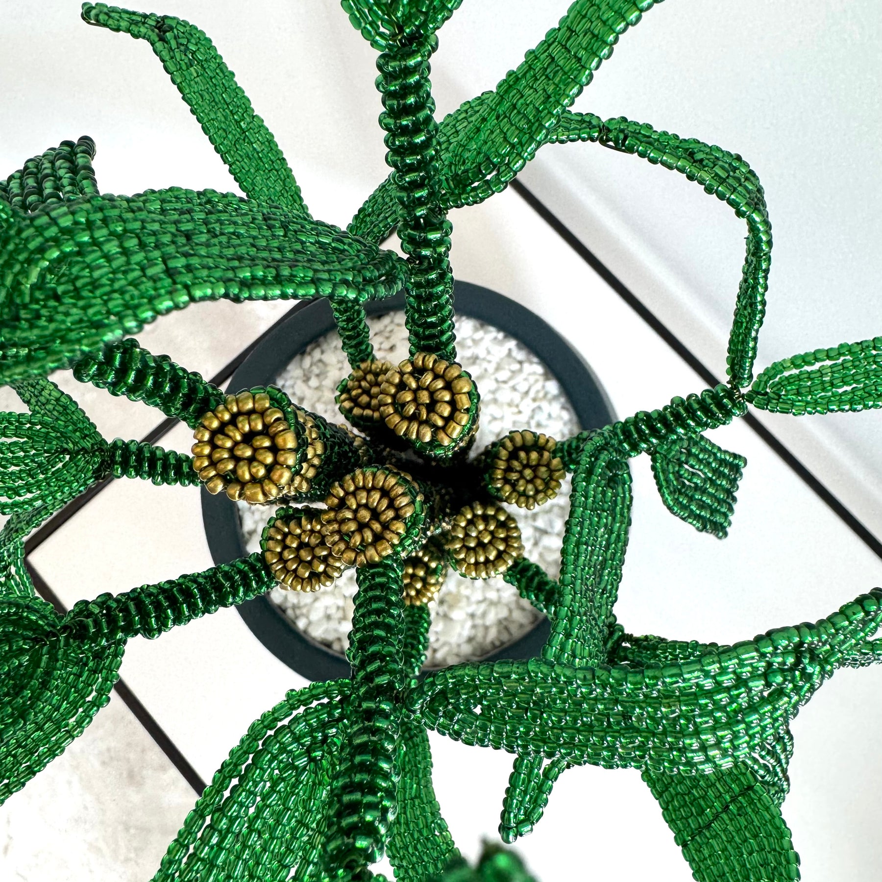French-beaded Lucky Bamboo