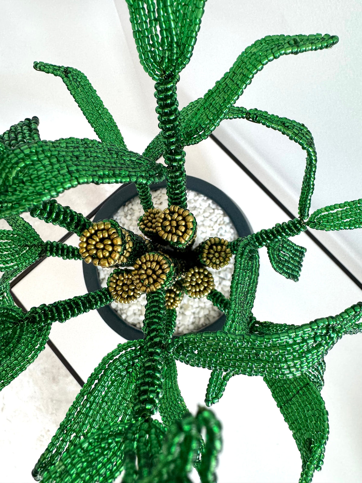 French-beaded Lucky Bamboo