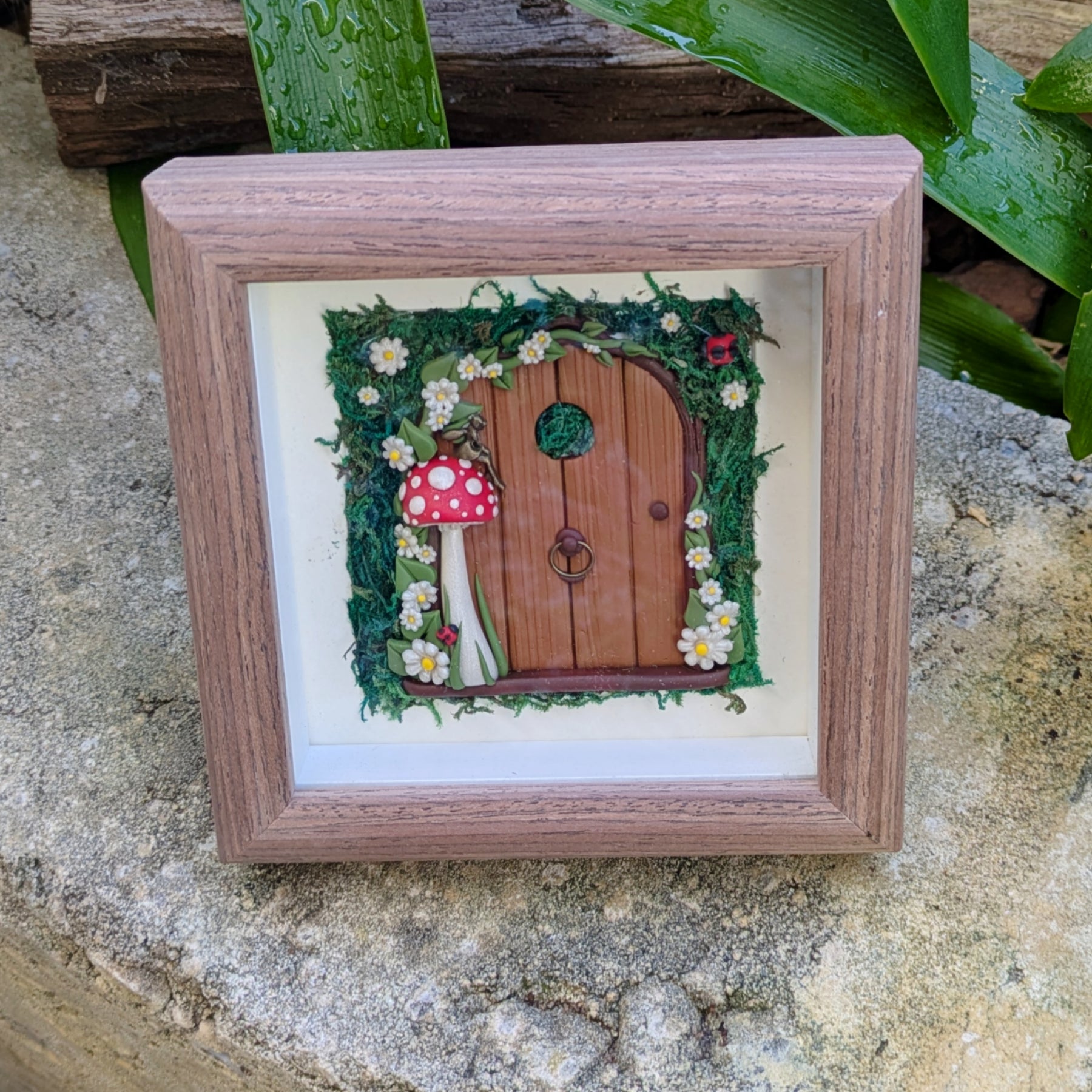 Woodland Fairy Door Shadow Box