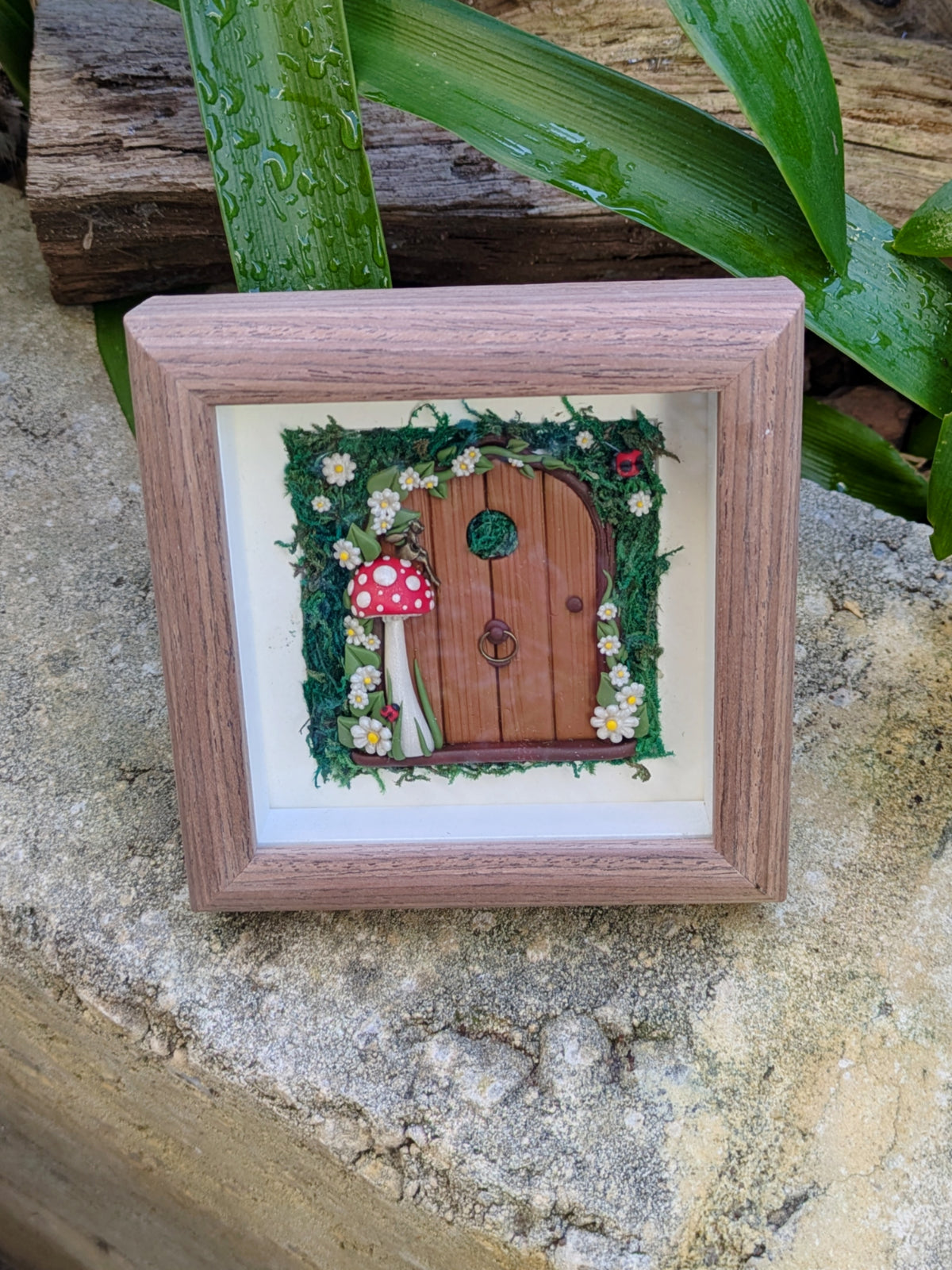 Woodland Fairy Door Shadow Box
