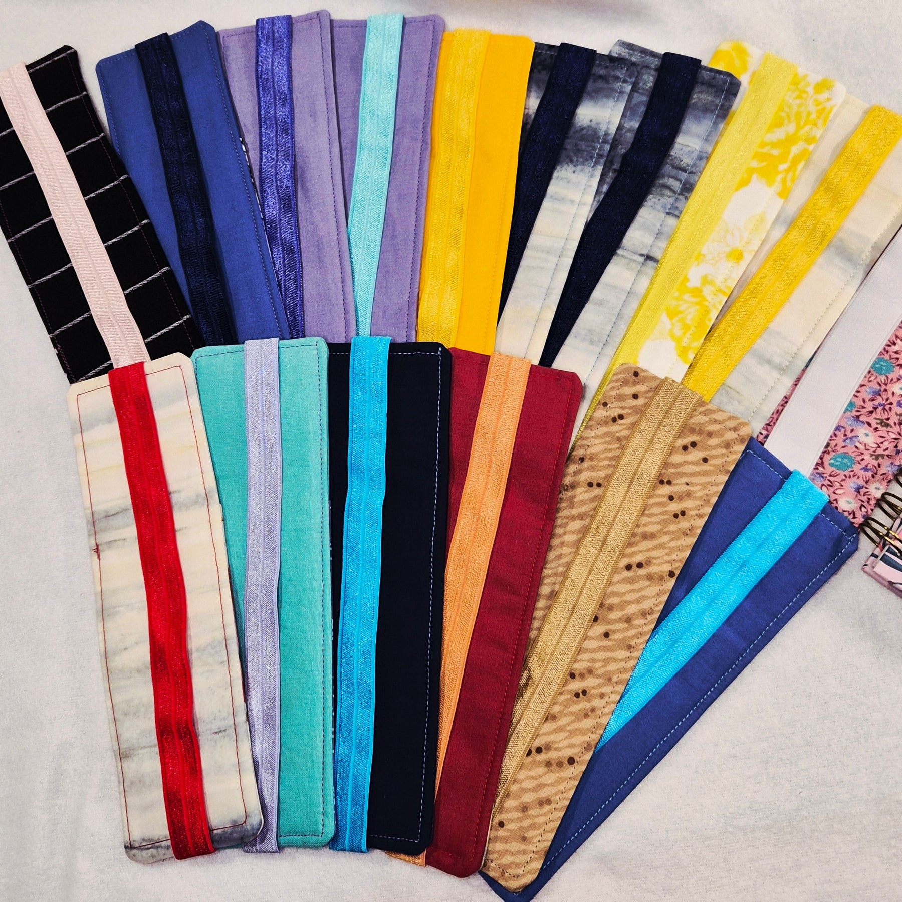 Pen/Bookmark Fabric Holders