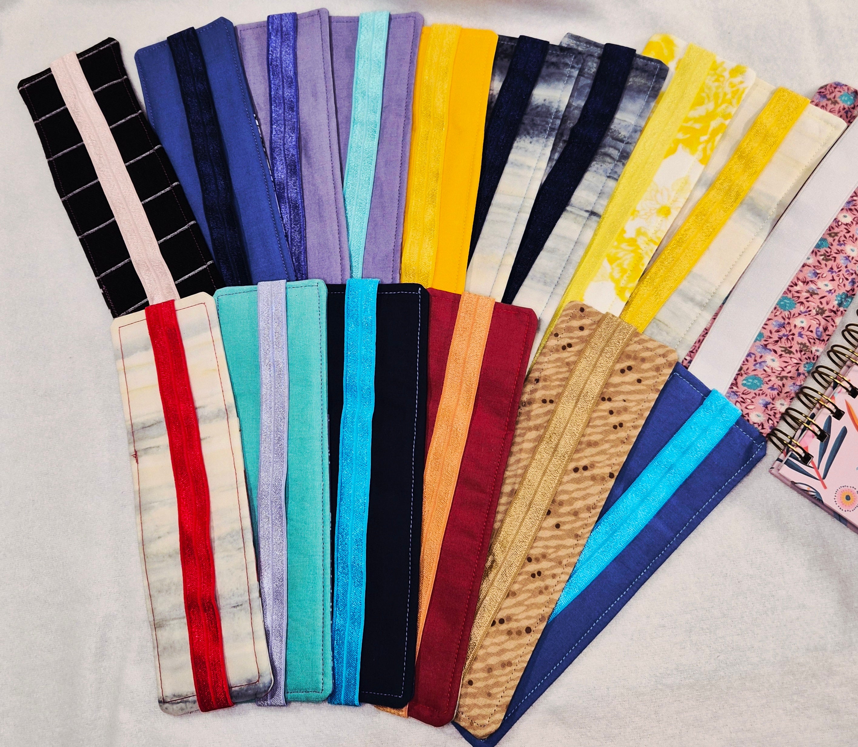 Pen/Bookmark Fabric Holders