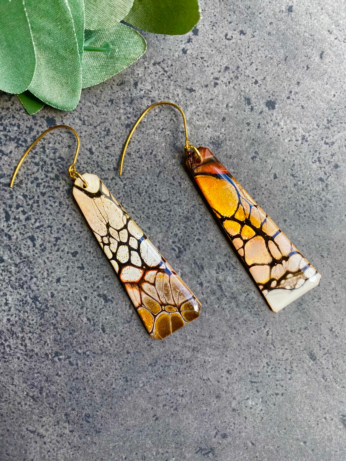 Cafe Latte Collection Hook Earrings