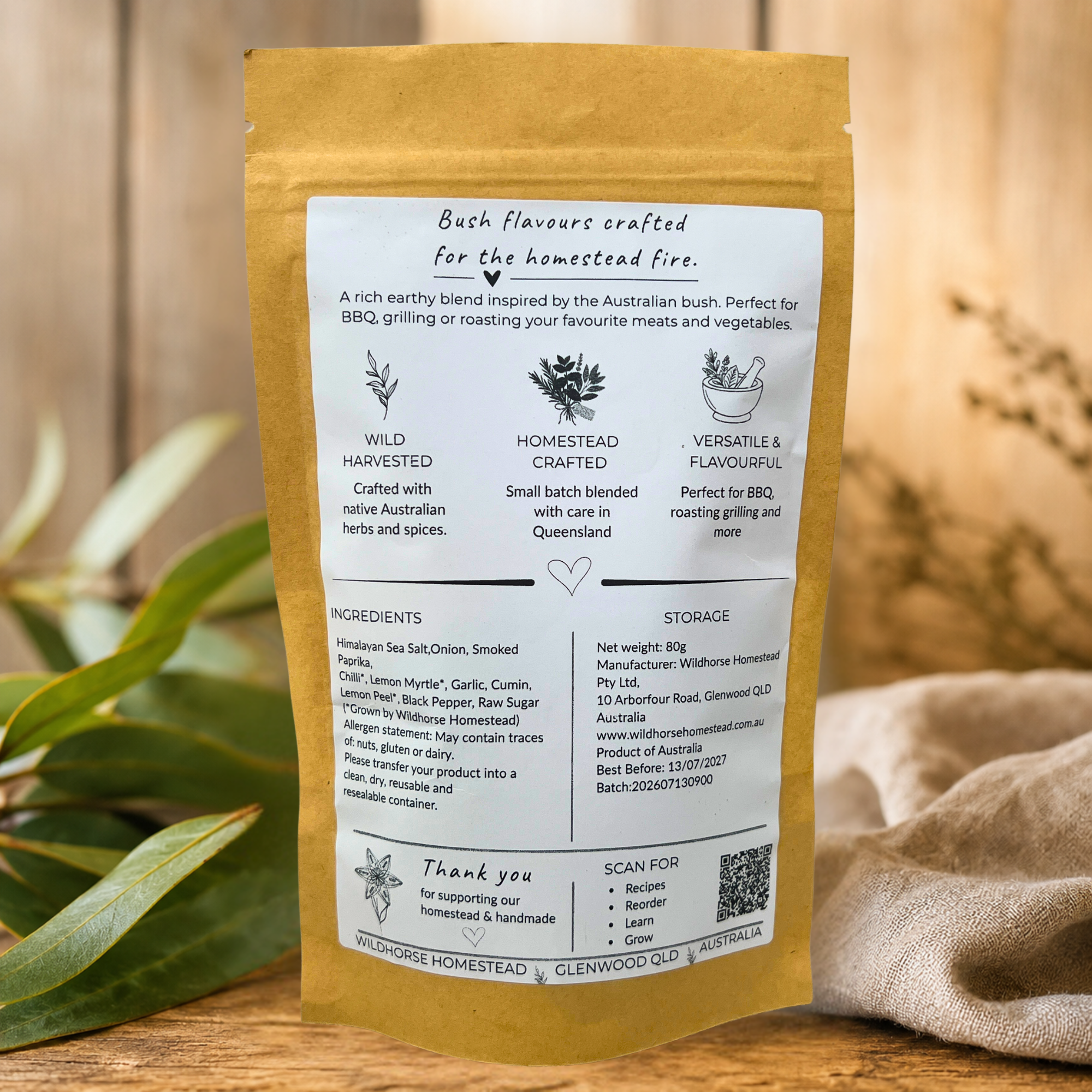 Native Citrus Chilli Rub (80g)