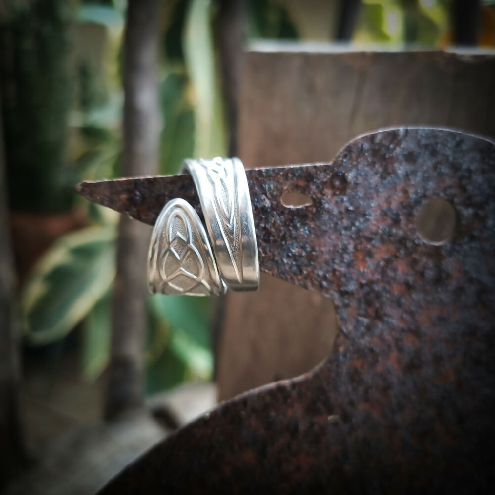 spoon ring upcycled artisan jewellery australian handmade 1