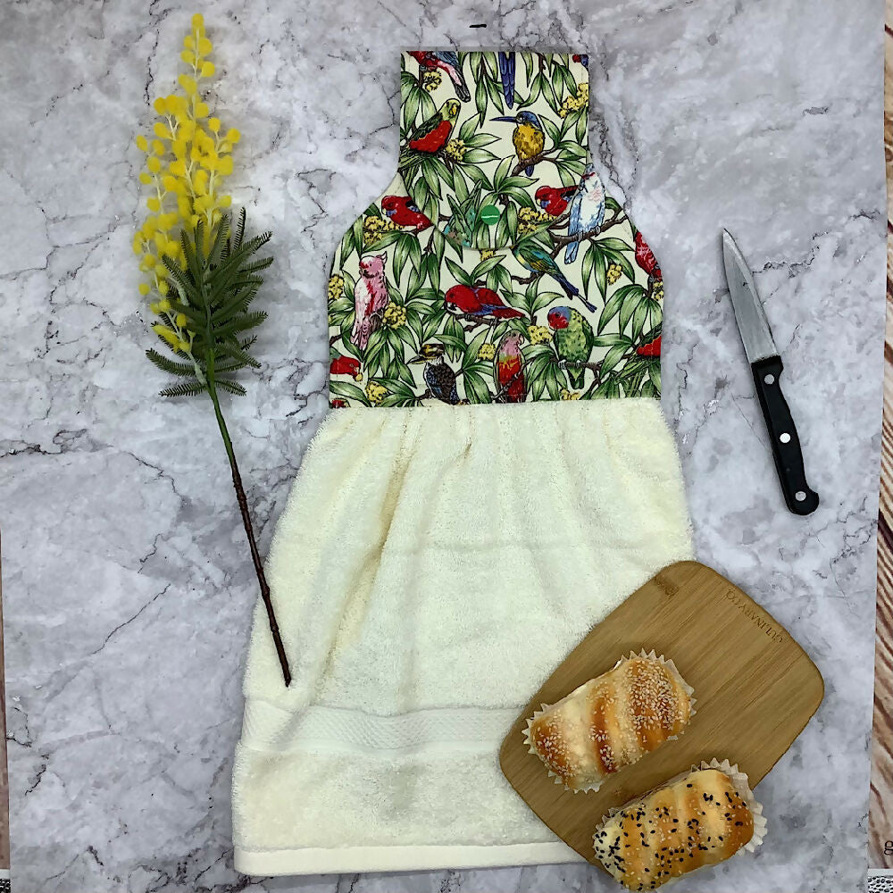 Australian themed hanging hand towel. - 3 Designs