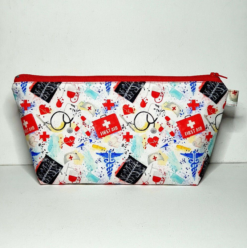 First Aid Pouch, Size XL, First Aid Fabric