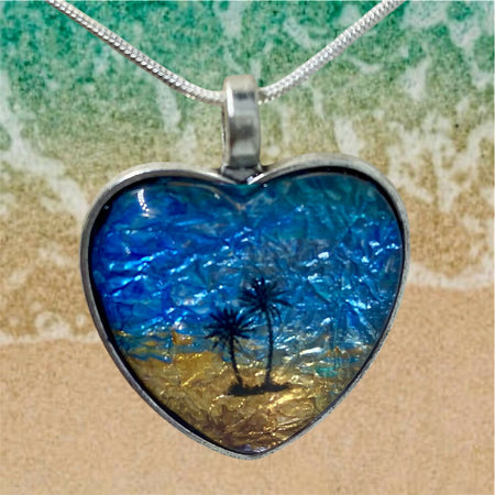 Tropical Beach Pendant