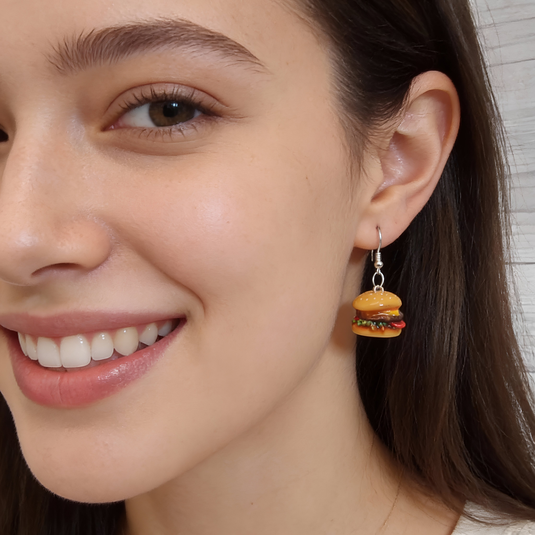 Novelty Miniature Food Earrings - Biscuits, Pancakes, Muffins, Hotdogs, donuts, lemons
