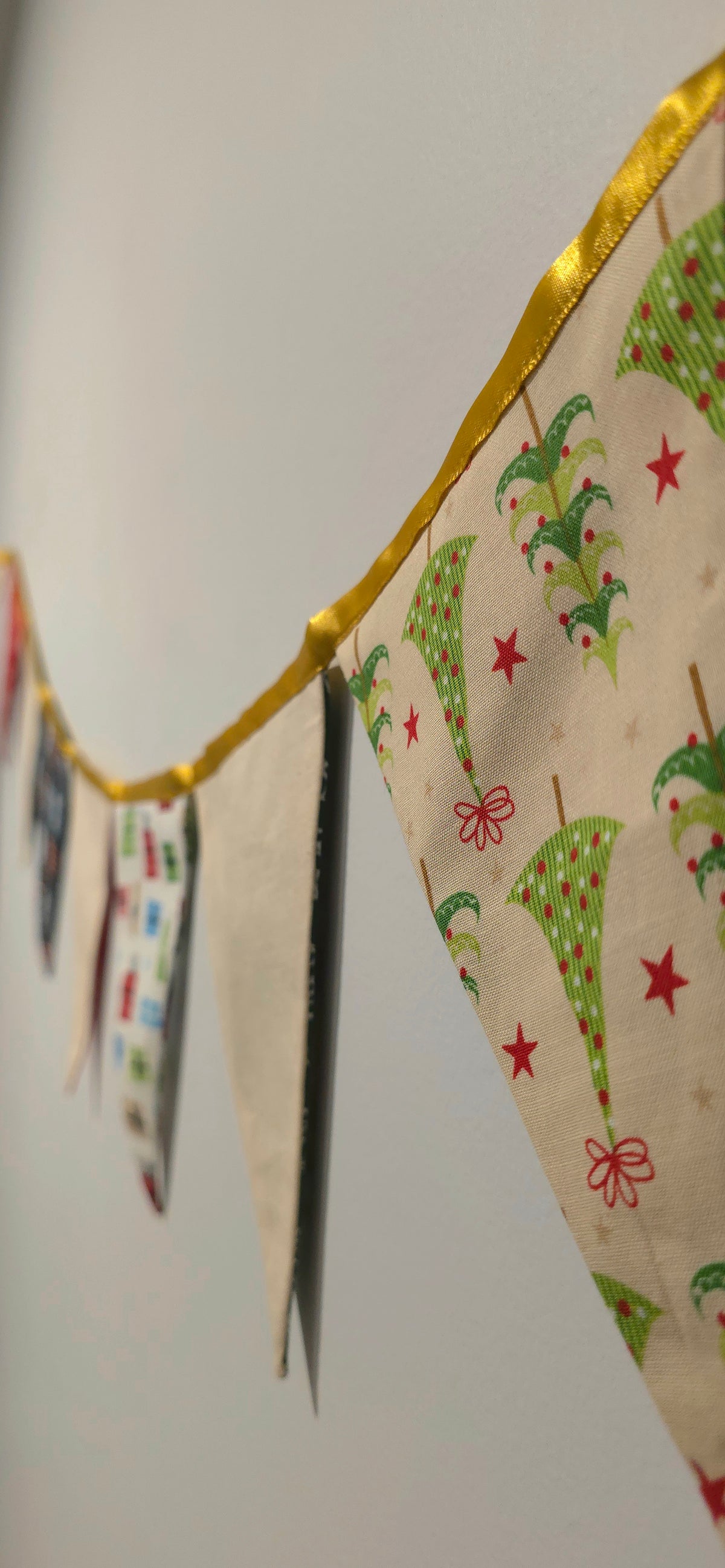 Unique Christmas Bunting: Handmade Holiday Keepsake