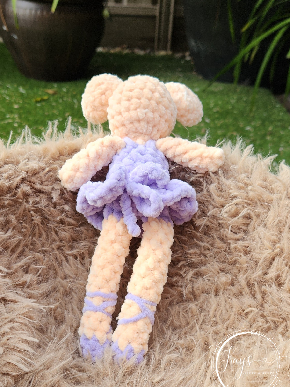 Handmade Plush Mouse with removable Tutu