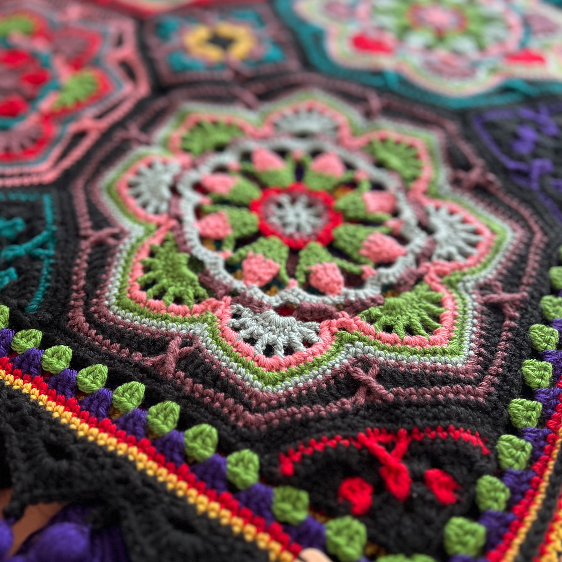 Crochet Persian Tiles Blanket