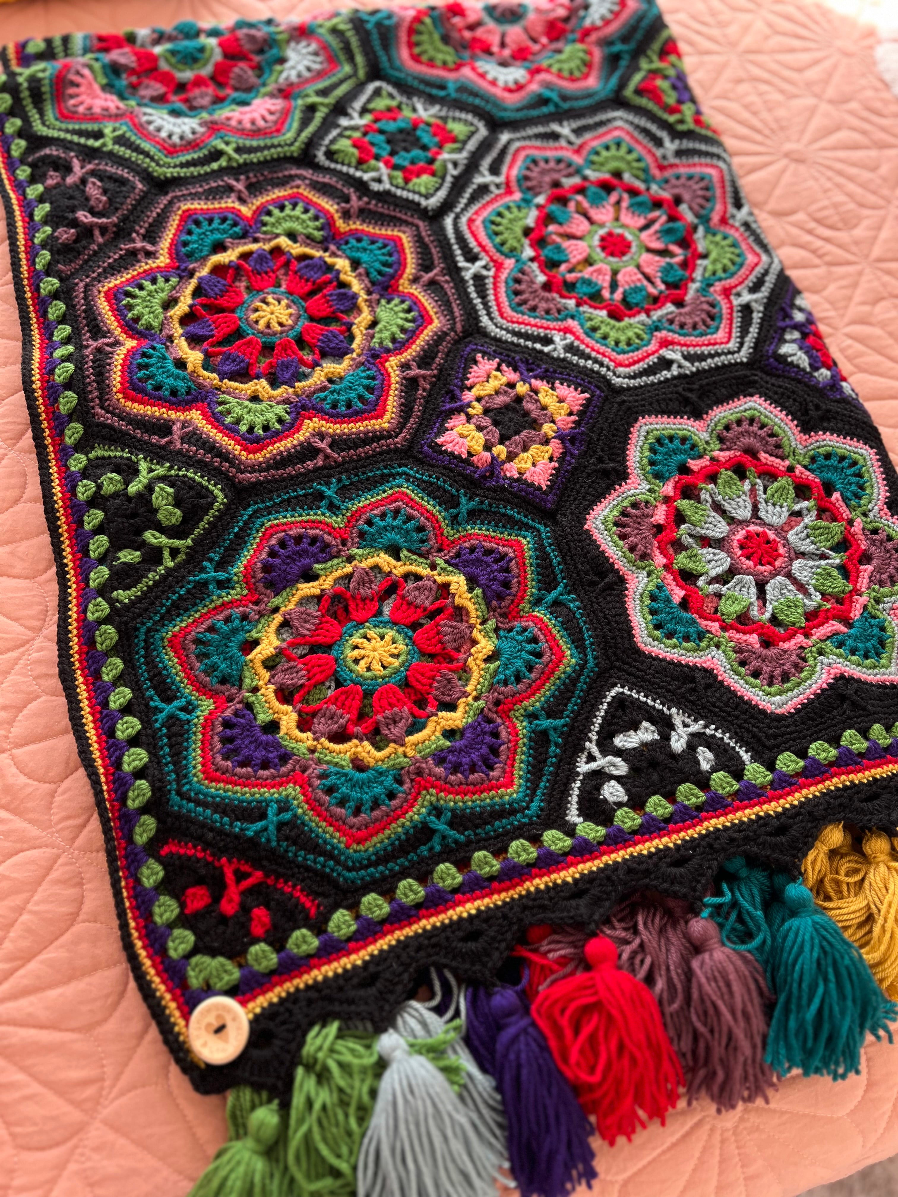 Crochet Persian Tiles Blanket