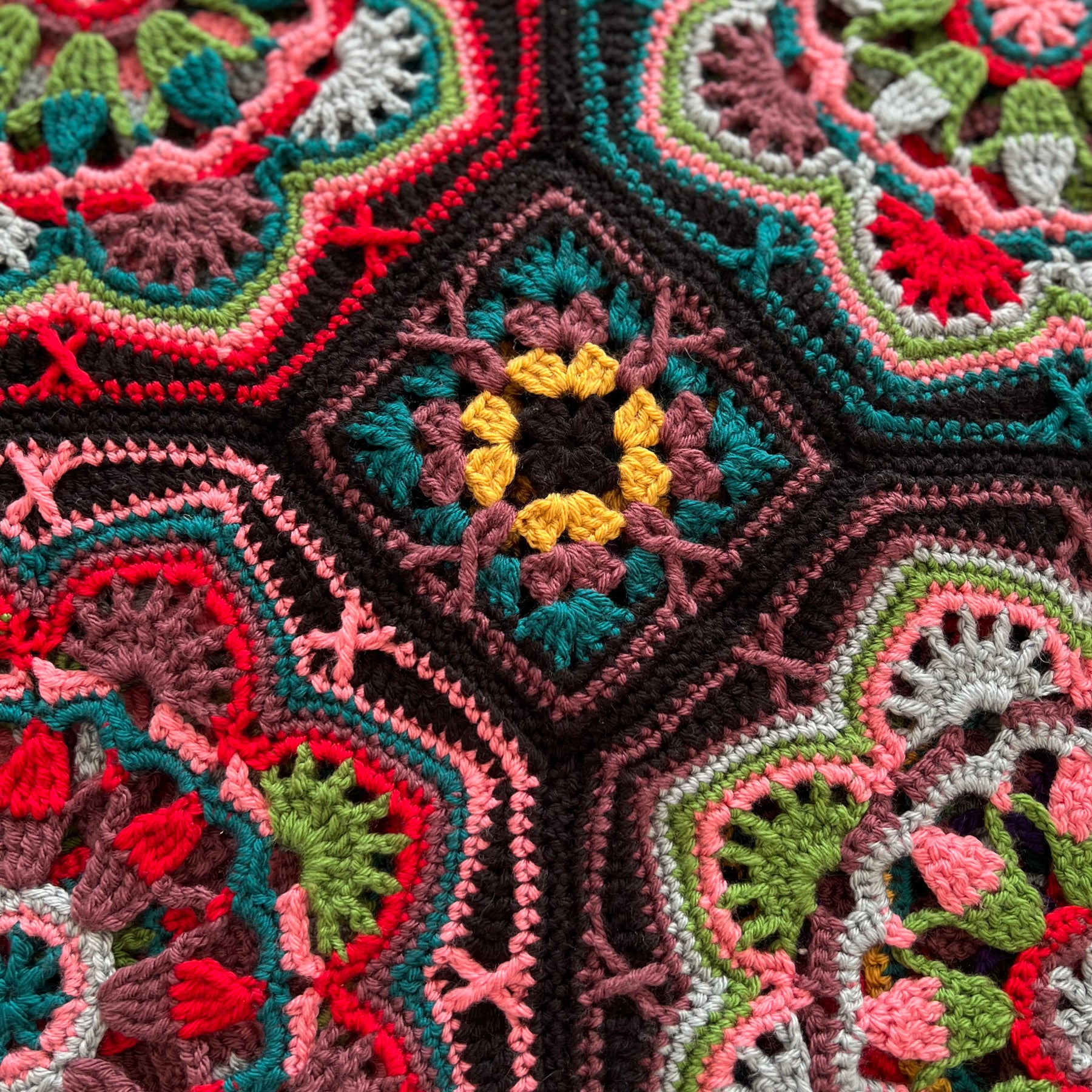 Crochet Persian Tiles Blanket