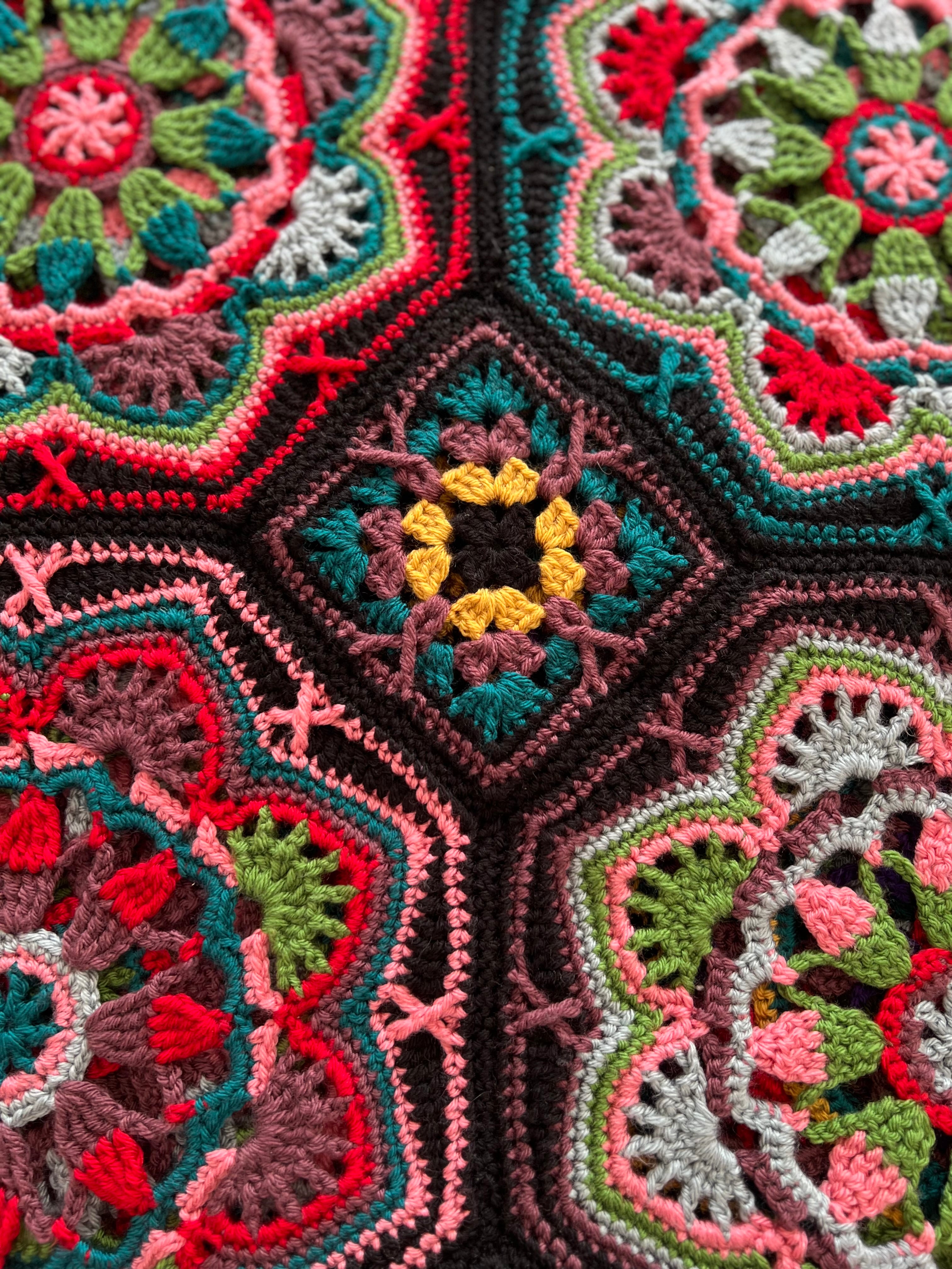 Crochet Persian Tiles Blanket