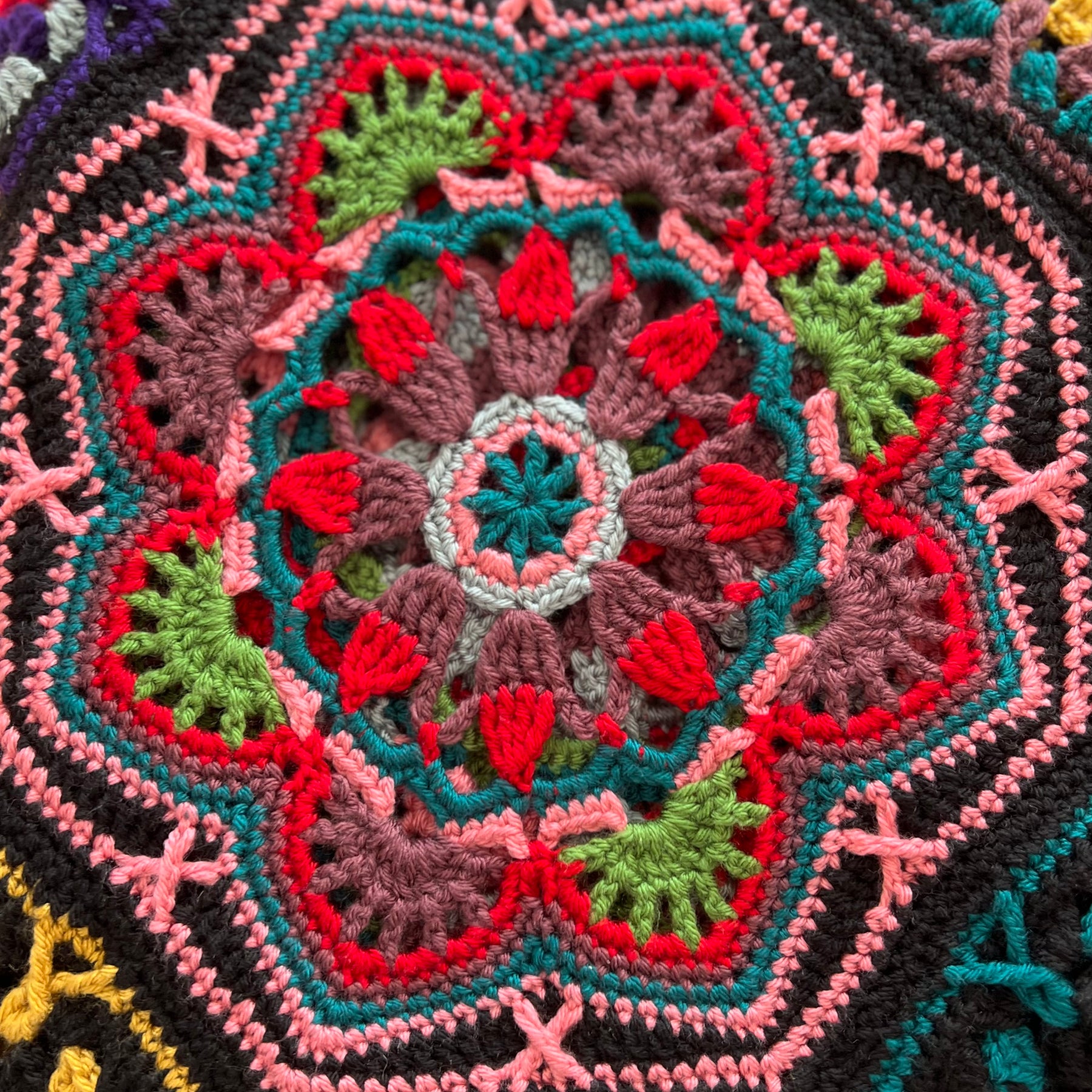 Crochet Persian Tiles Blanket