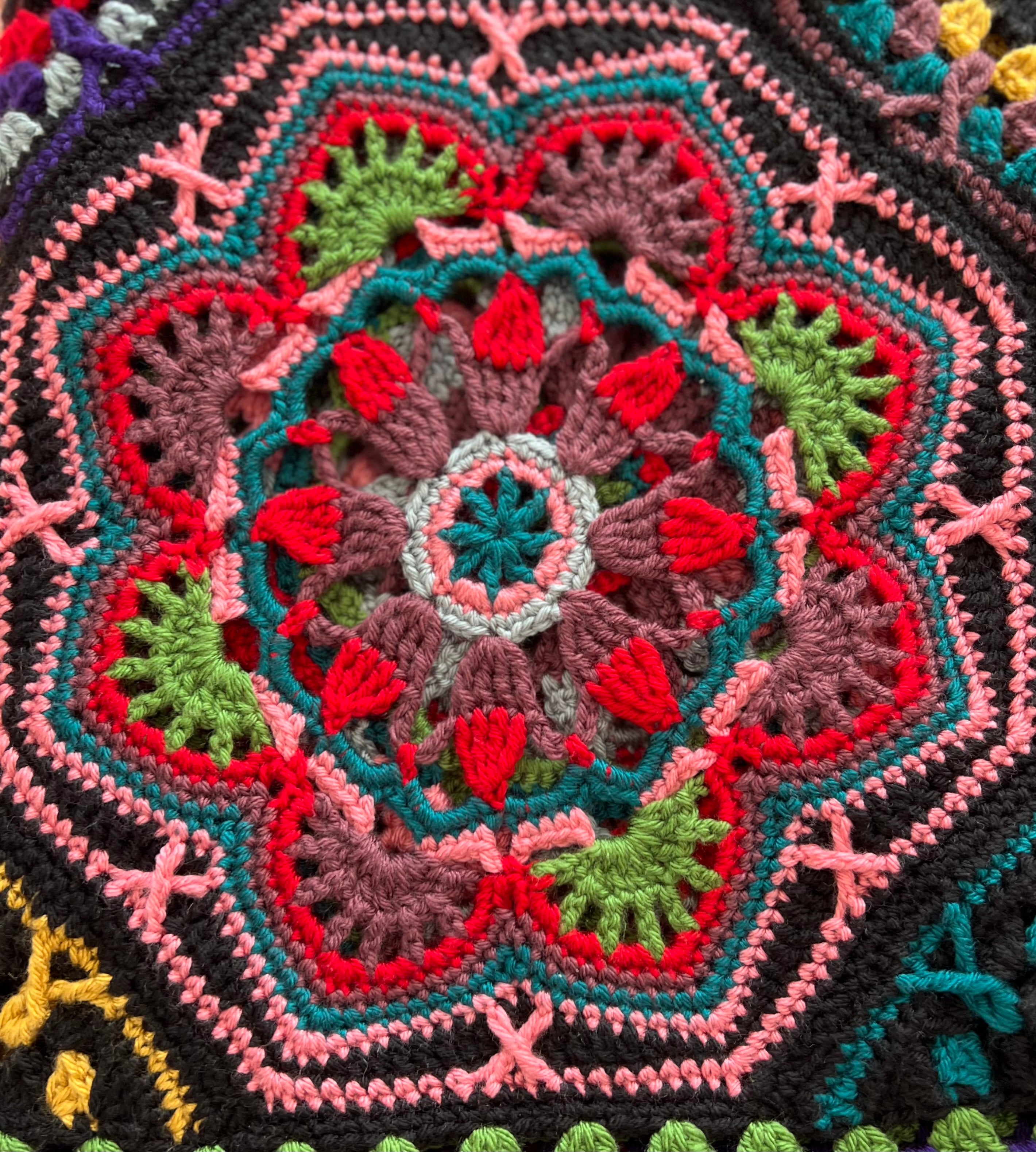 Crochet Persian Tiles Blanket