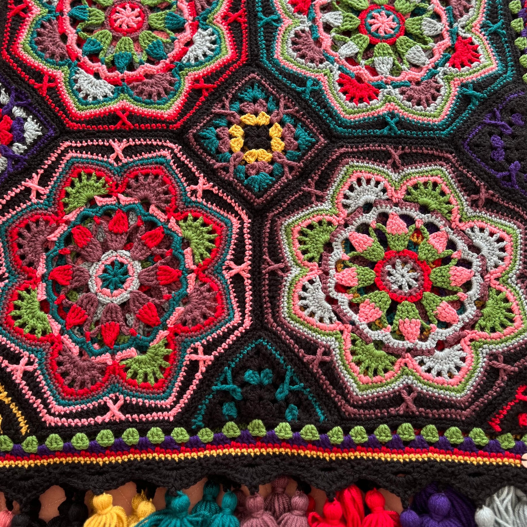 Crochet Persian Tiles Blanket