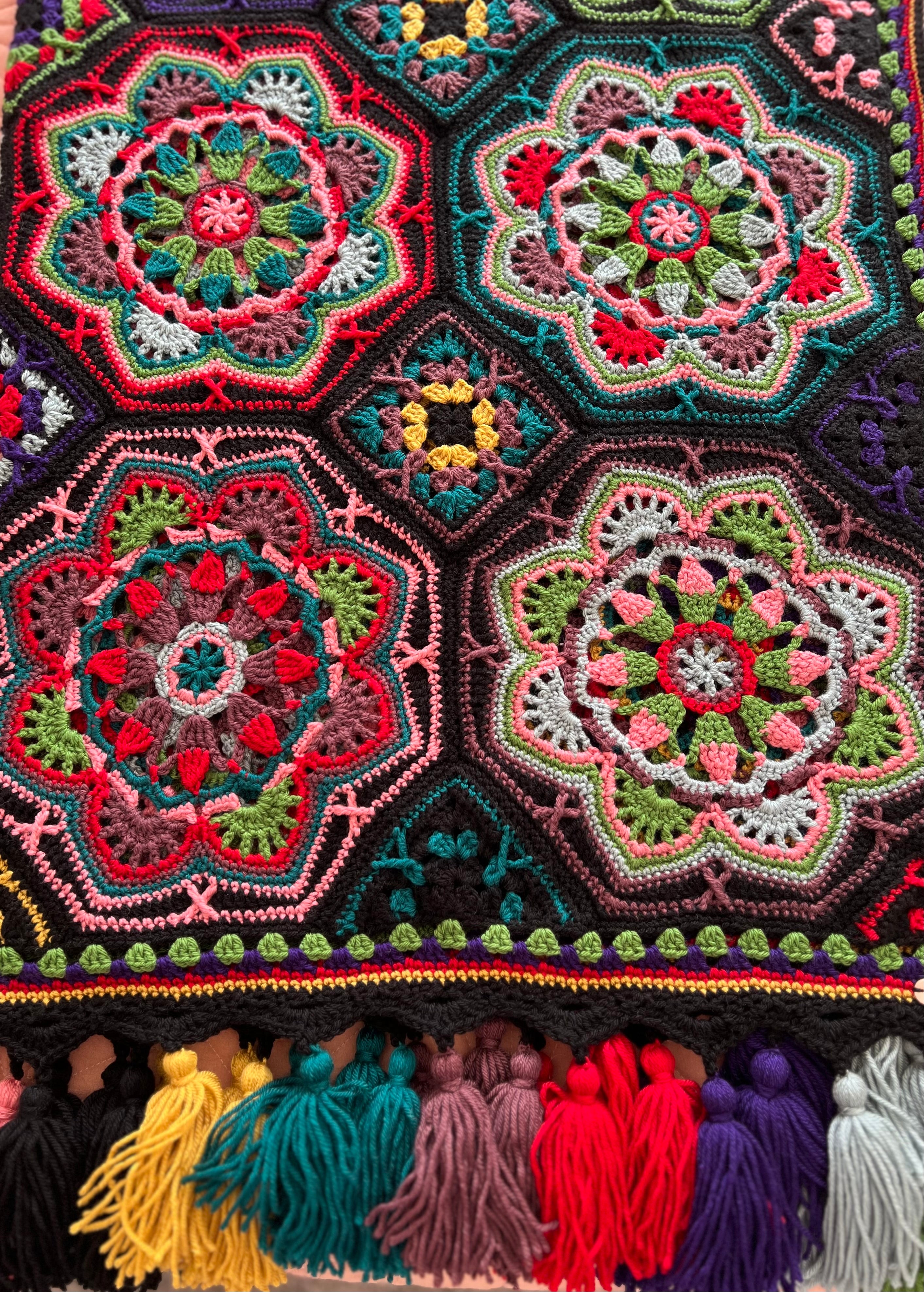 Crochet Persian Tiles Blanket