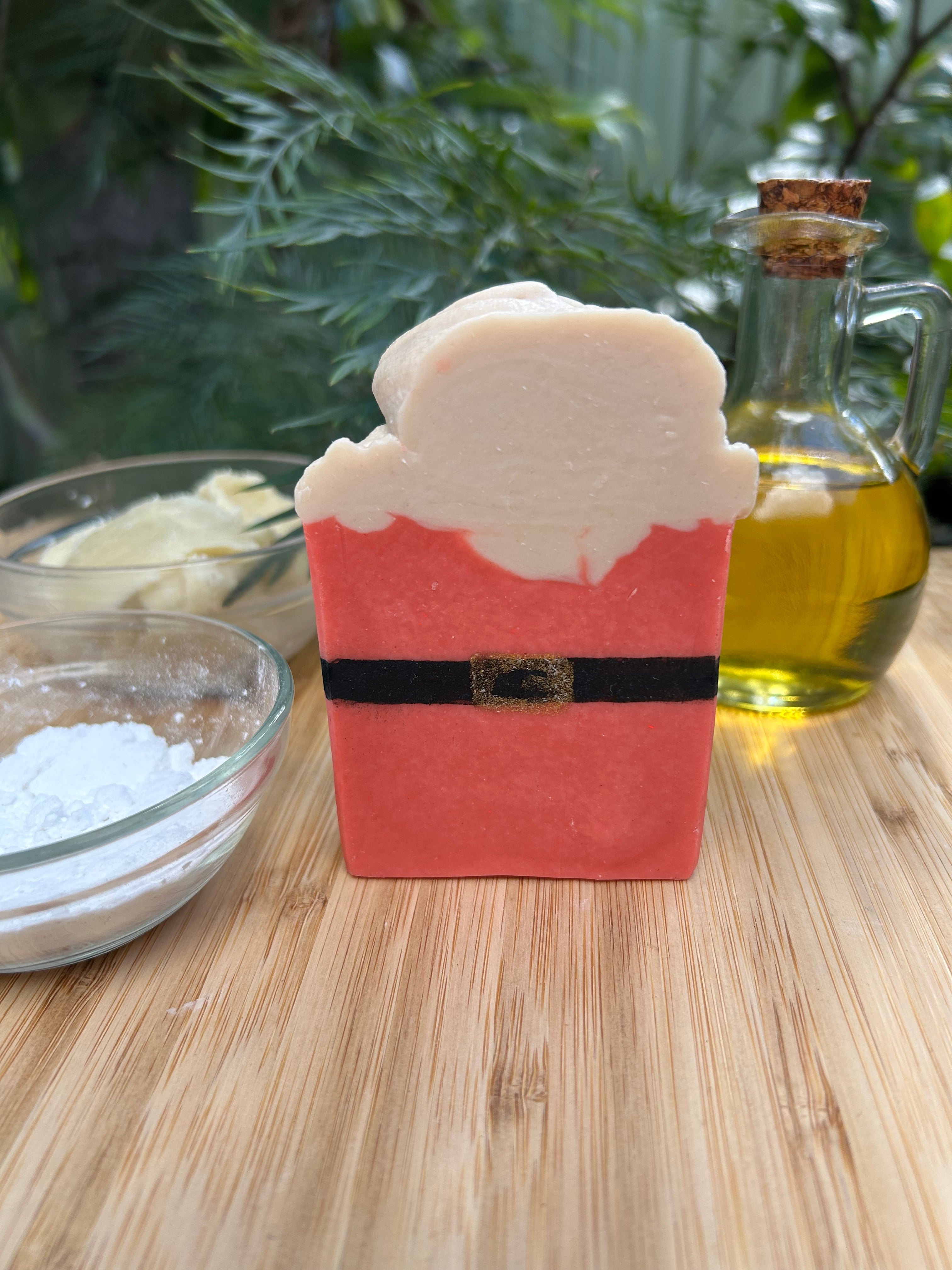 Soap of the Season Christmas Edition | Handmade Santa Soap | Natural