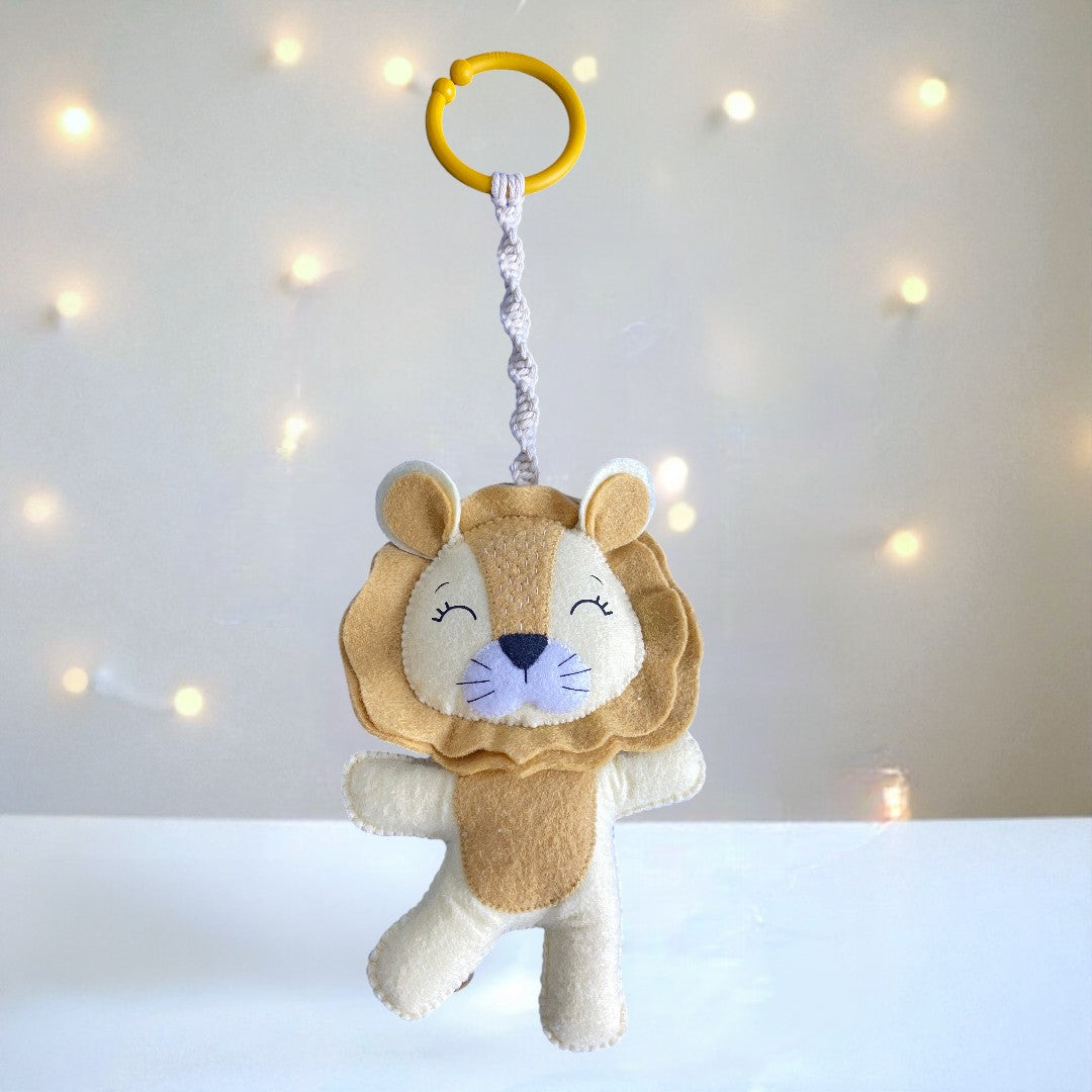 Lion & Hippopotamus Hanging Toys