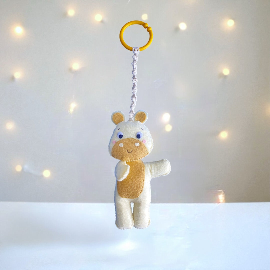 Lion & Hippopotamus Hanging Toys