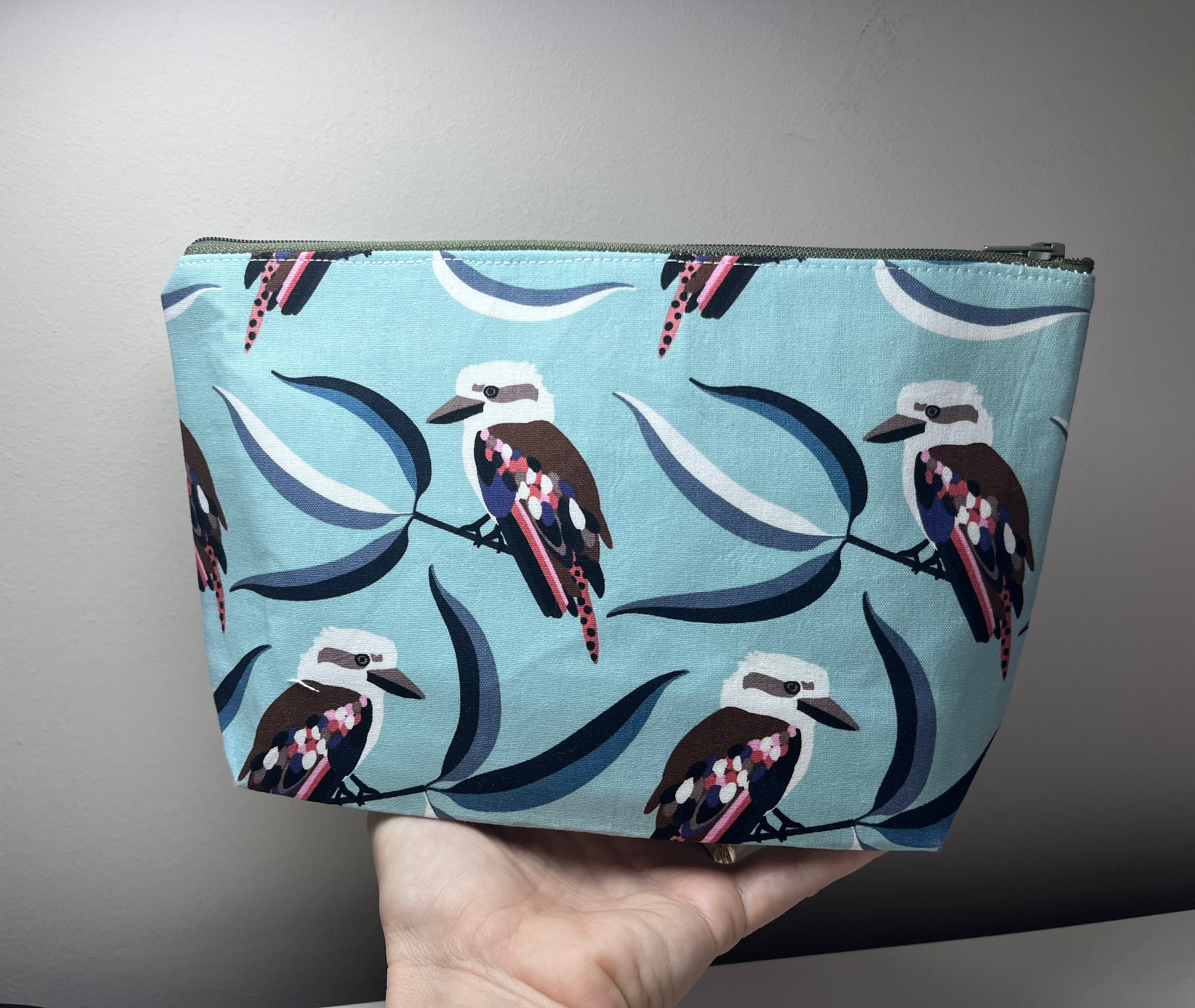 Kookaburras toiletries bag