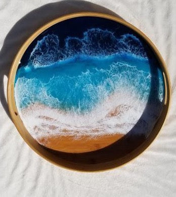 Beach waves | serving tray | serving platter | Mother’s Day | gifts