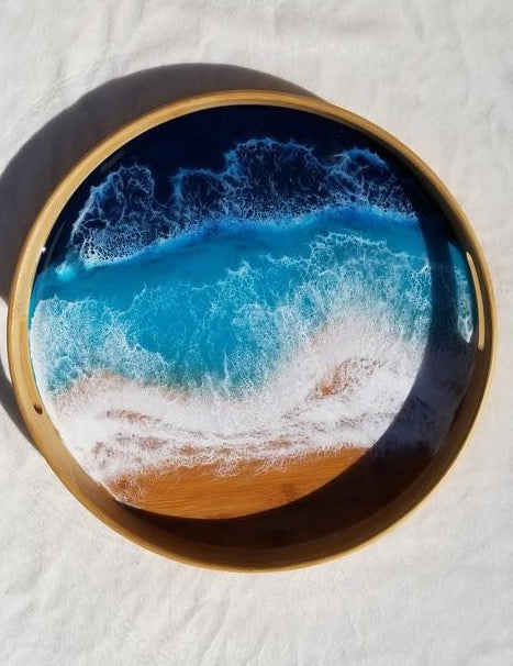 Beach waves | serving tray | serving platter | Mother’s Day | gifts