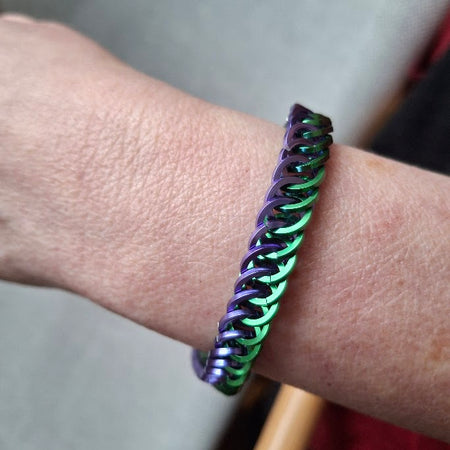 Chain maille bracelet