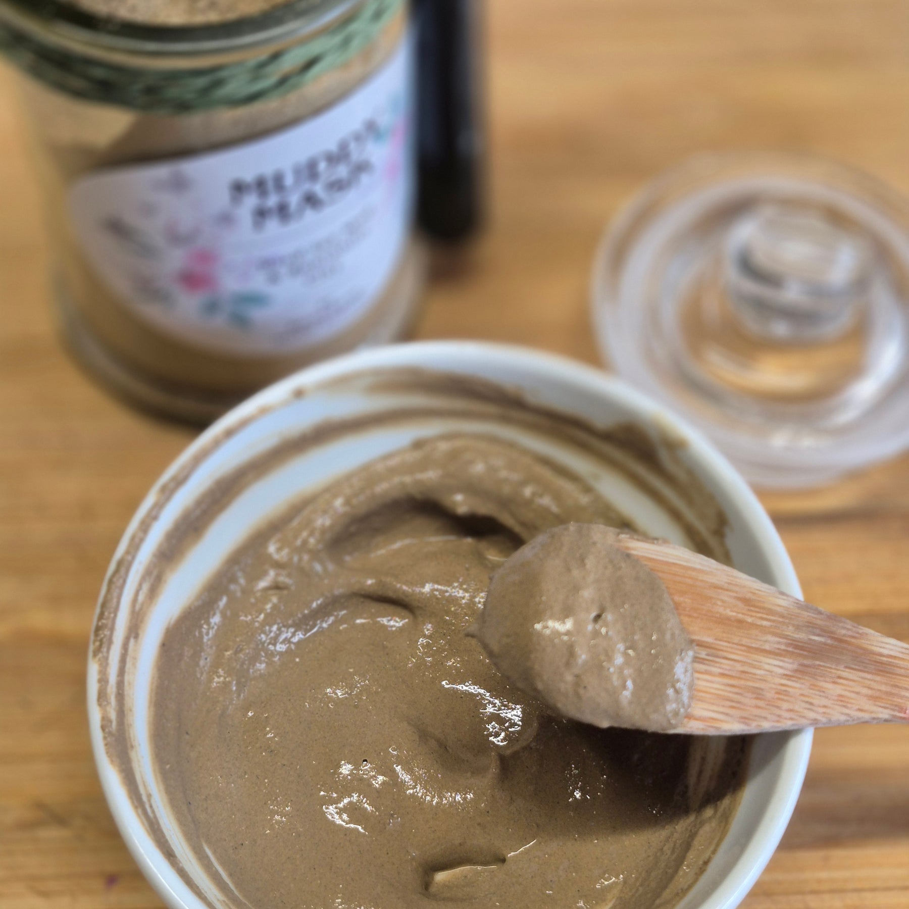 Muddy Mask 100g and Mask Brush
