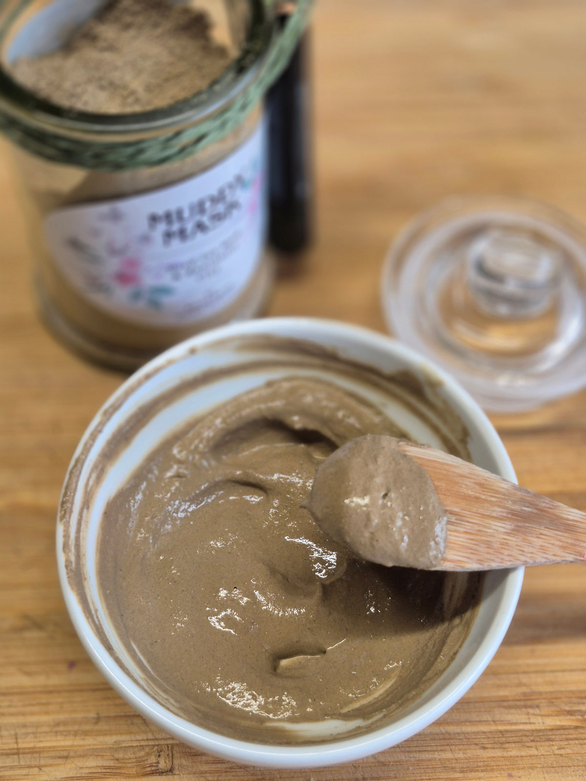 Muddy Mask 100g and Mask Brush